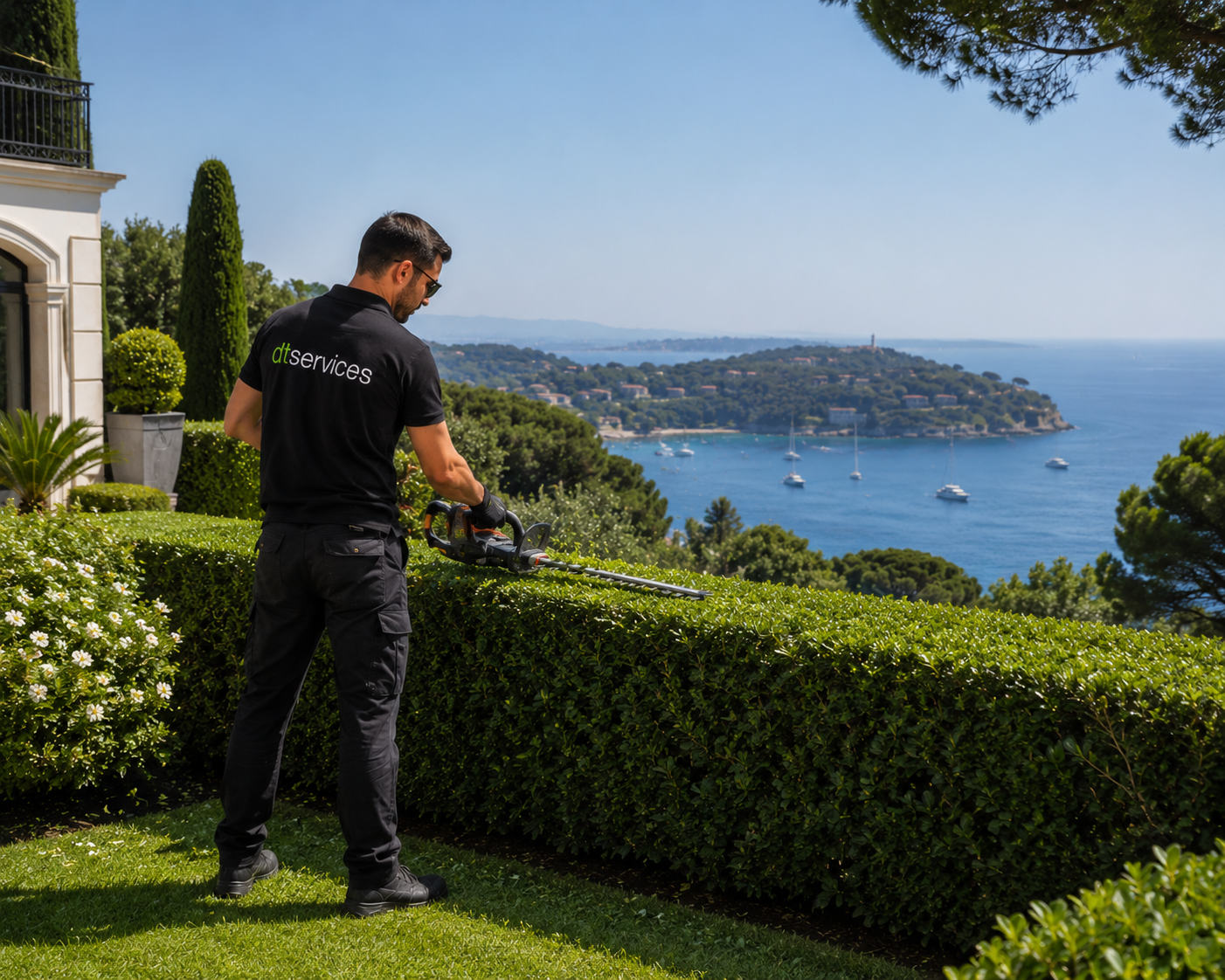 Entretien jardin Côte d’Azur